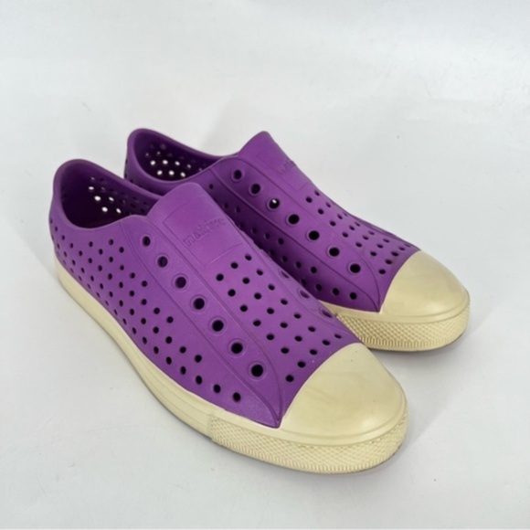 NATIVE women’s size 9Jefferson Water Shoes Slip-Ons purple - Picture 1 of 6